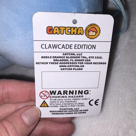 Chubby Shark & Squishy Mushroom Plush Stuffed Animal Gatcha Toy NWT - Picture 13 of 14